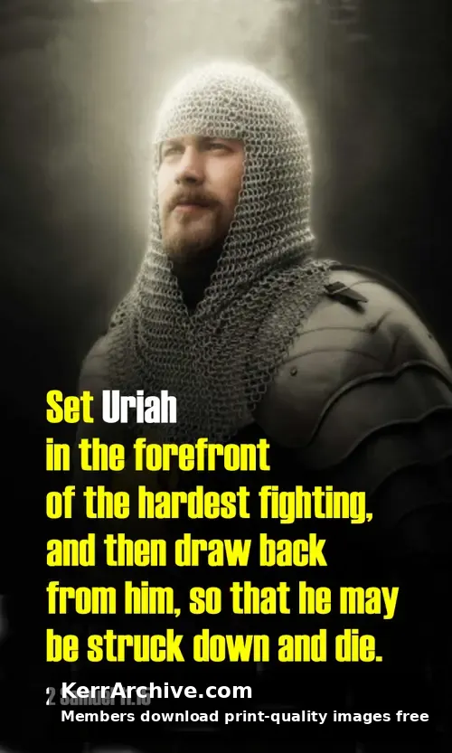 Year B After Pentecost Proper 12 — 2 Samuel 11:16