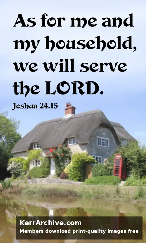 Year B After Pentecost Proper 16 — Joshua 24:15