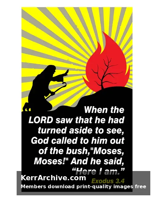 Year A After Pentecost Proper 17 — Exodus 3:4