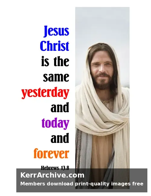 Year C After Pentecost Proper 17 — Hebrews 13:8