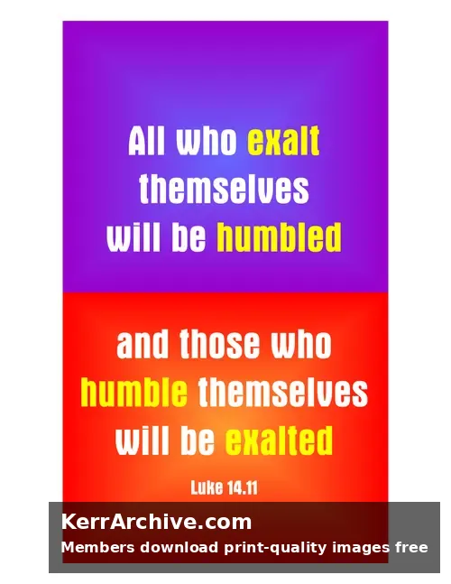 Year C After Pentecost Proper 17 — Luke 14:11