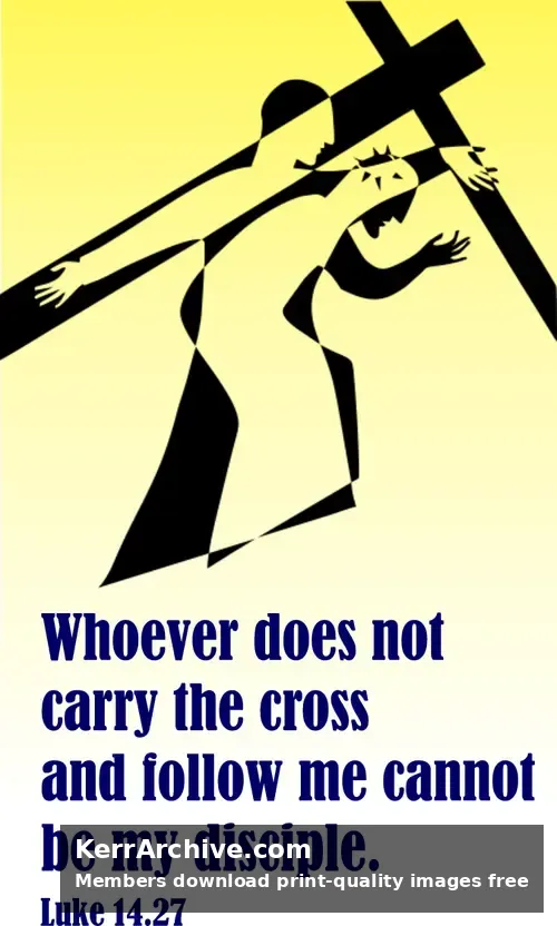 Year C After Pentecost Proper 18 — Luke 14:27