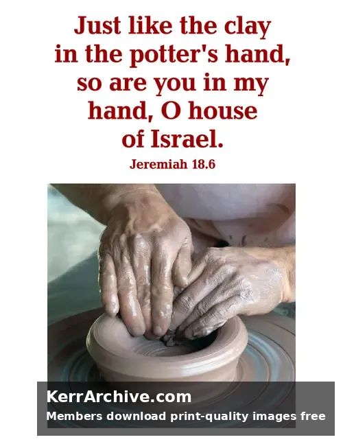 Year C After Pentecost Proper 18 — Jeremiah 18:6