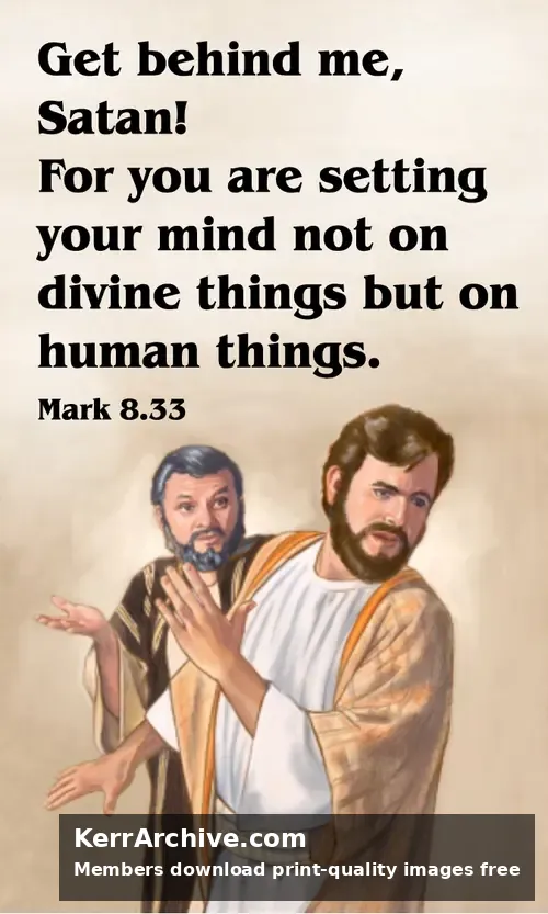 Year B After Pentecost Proper 19 — Mark 8:33