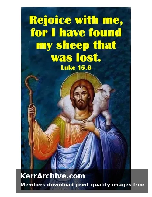 Year C After Pentecost Proper 19 — Luke 15:6