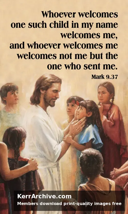 Year B After Pentecost Proper 20 — Mark 9:37