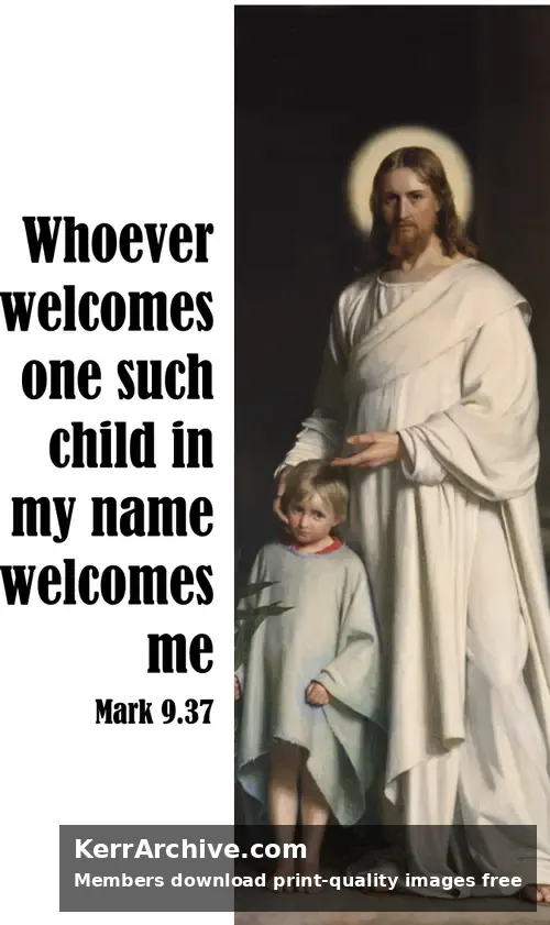 Year B After Pentecost Proper 20 — Mark 9:37