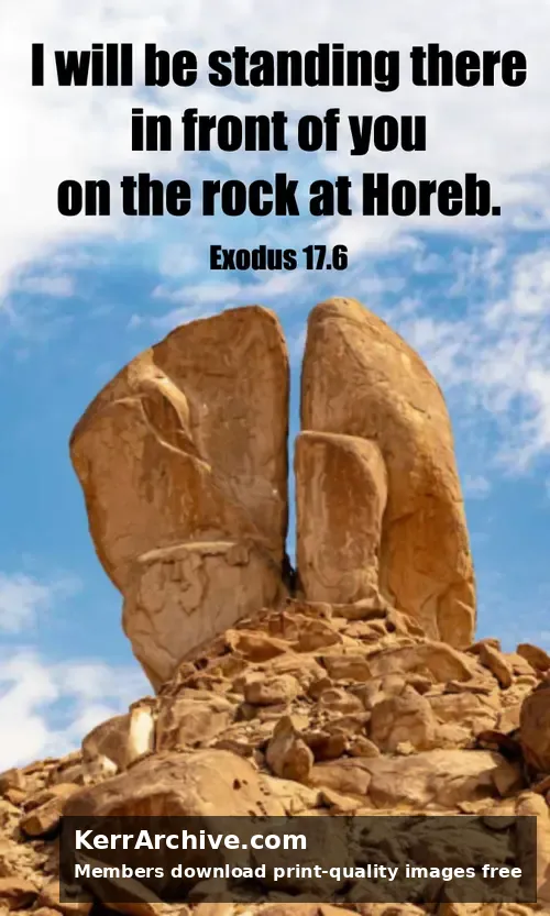Year A After Pentecost Proper 21 — Exodus 17:6