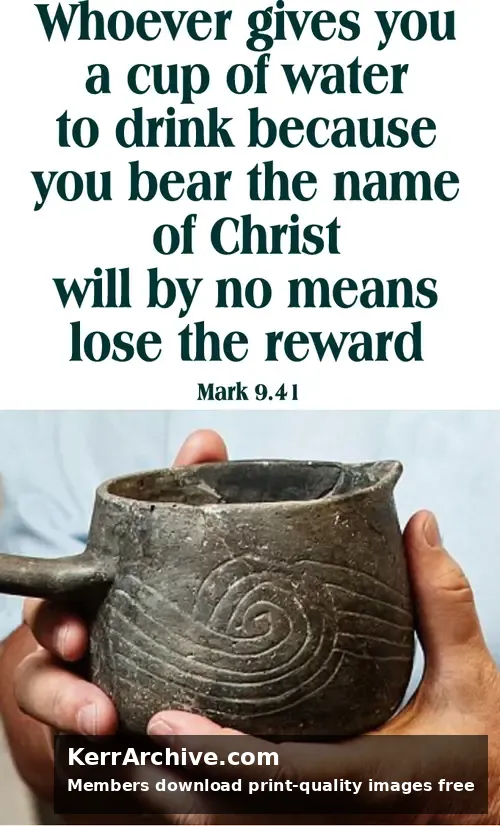 Year B After Pentecost Proper 21 — Mark 9:41