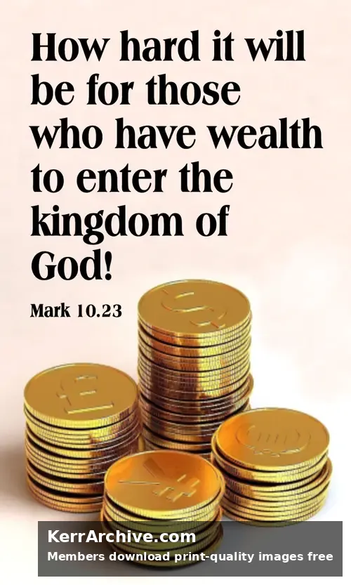 Year B After Pentecost Proper 23 — Mark 10:23
