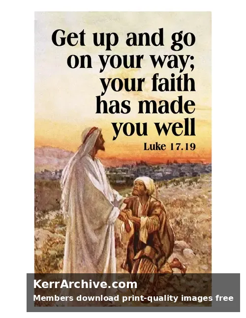 Year C After Pentecost Proper 23 — Luke 17:19