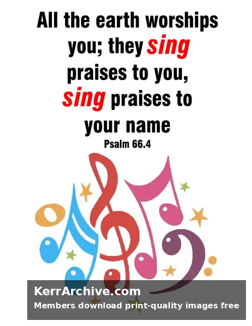 Year C After Pentecost Proper 23 — Psalms 66:4