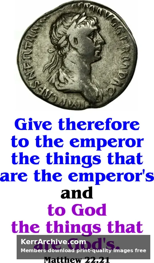 Year A After Pentecost Proper 24 — Matthew 22:21