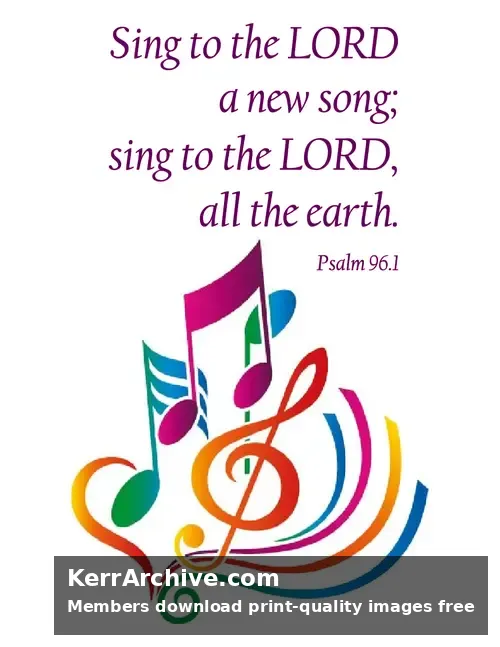 Year A After Pentecost Proper 24 — Psalms 96:1