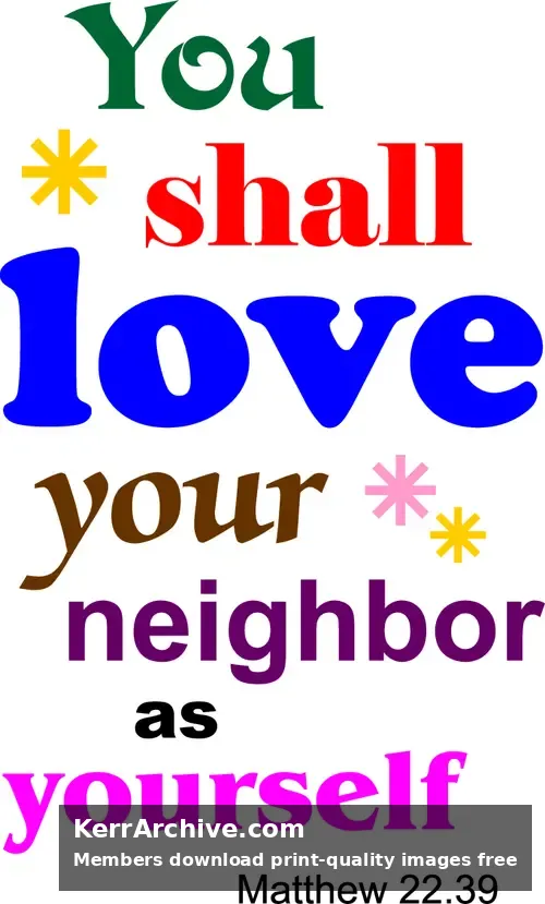 Year A After Pentecost Proper 25 — Matthew 22:39