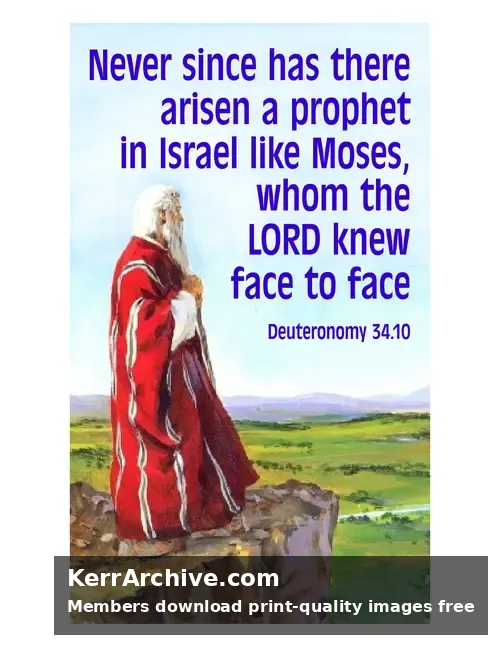 Year A After Pentecost Proper 25 — Deuteronomy 34:10