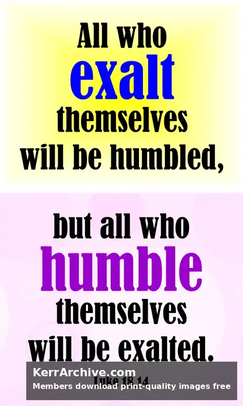 Year C After Pentecost Proper 25 — Luke 18:14