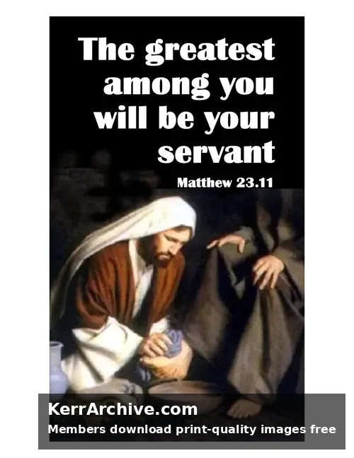 Year A After Pentecost Proper 26 — Matthew 23:11
