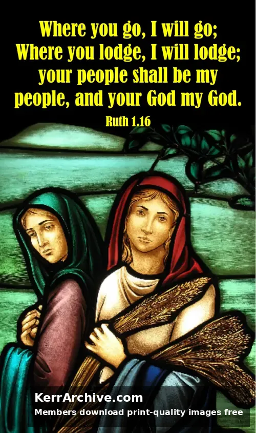 Year B After Pentecost Proper 26 — Ruth 1:16