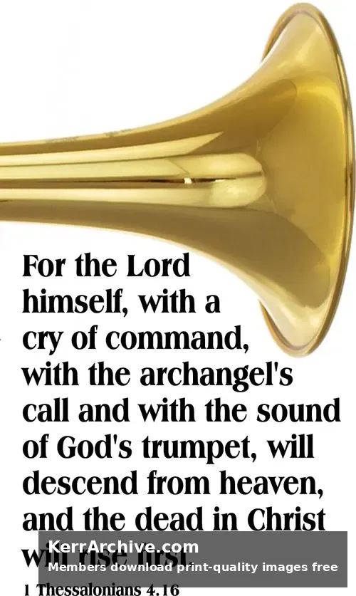 Year A After Pentecost Proper 27 — 1 Thessalonians 4:16