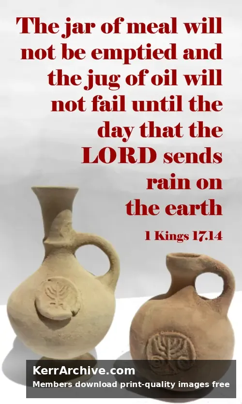 Year B After Pentecost Proper 27 — 1 Kings 17:14