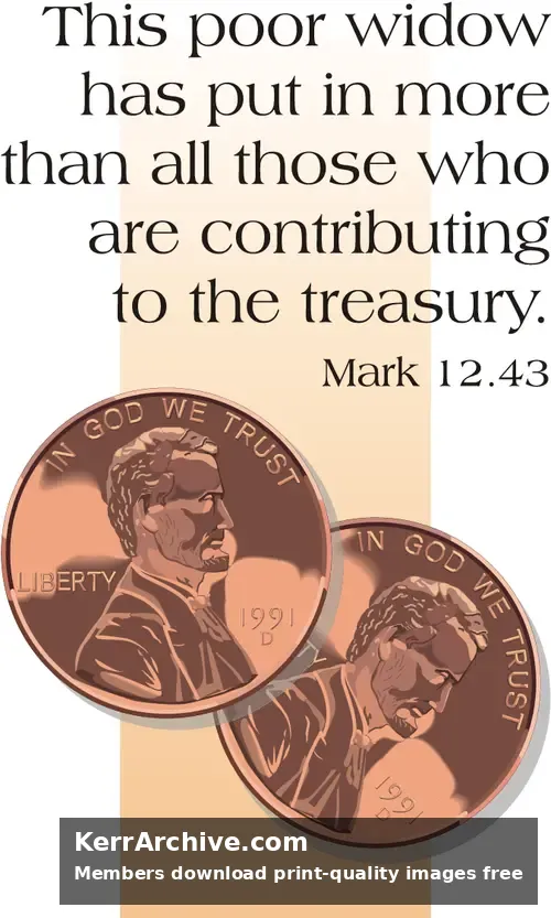 Two overlapping copper pennies showing Abraham Lincoln's profile next to a tan vertical stripe and serif text.
