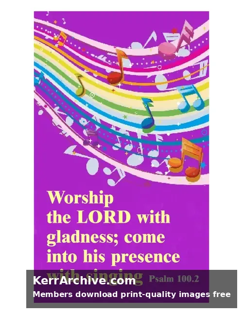 Year A After Pentecost Proper 29 — Psalms 100:2