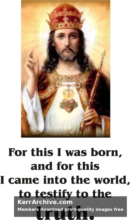 Year B After Pentecost Reign of Christ (Proper 29)