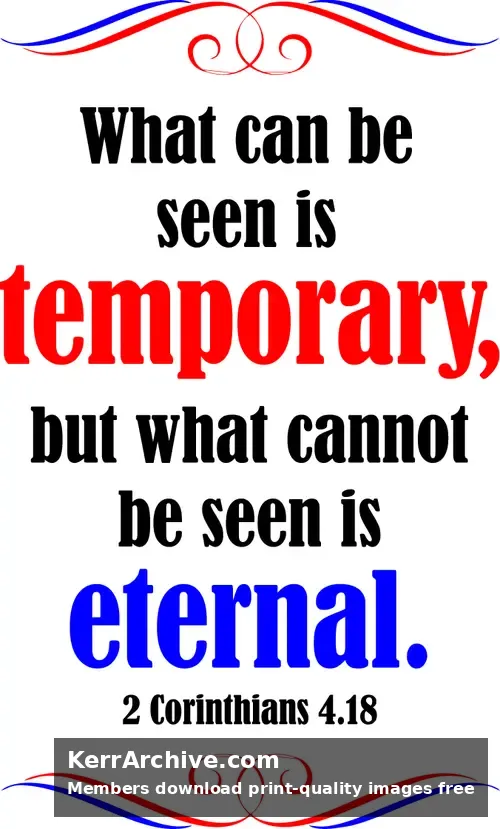 Year B After Pentecost Proper 5 — 2 Corinthians 4:18