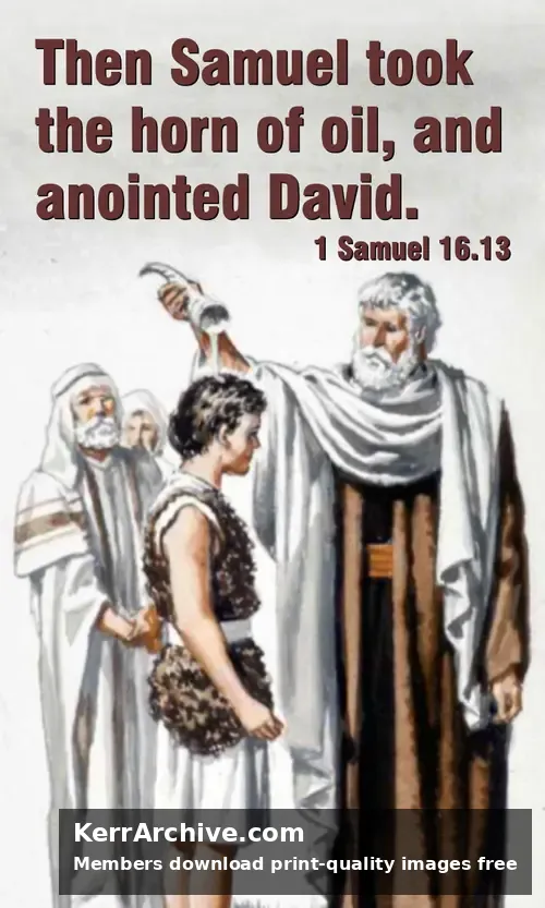 Year B After Pentecost Proper 6 — 1 Samuel 16:13