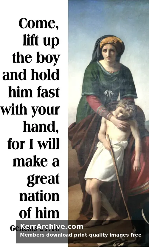 Year A After Pentecost Proper 7 — Genesis 21:18