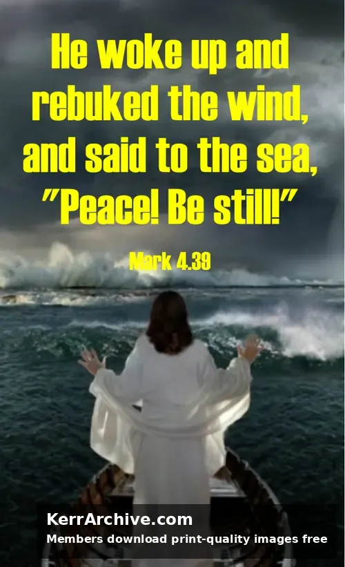 Year B After Pentecost Proper 7 — Mark 4:39