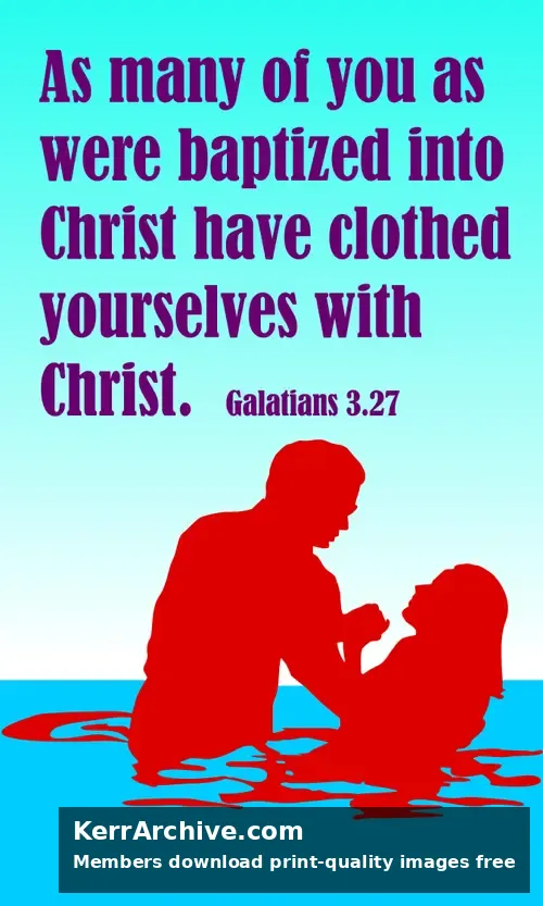 Year C After Pentecost Proper 7 — Galatians 3:27