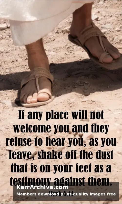 Year B After Pentecost Proper 9 — Mark 6:11