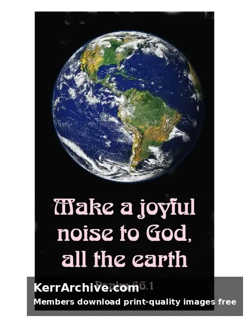 Year C After Pentecost Proper 9 — Psalms 66:1