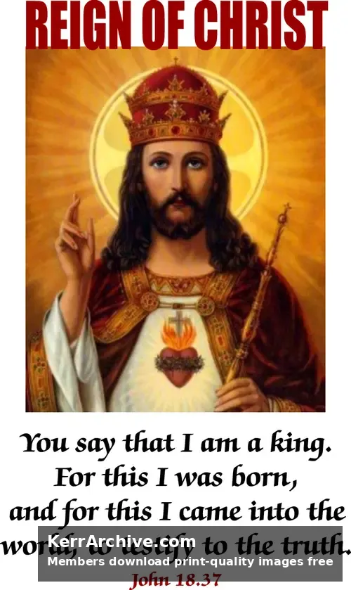 Christ the King — John 18:37