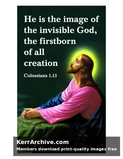 Christ the King — Colossians 1:15
