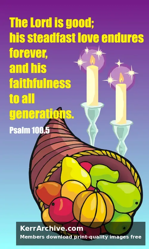 Year C After Pentecost Thanksgiving Day (USA)