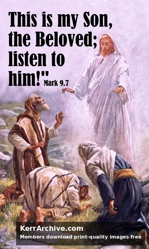Transfiguration Sunday, Year B