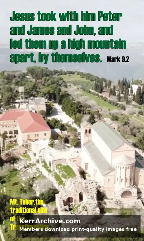 Transfiguration Sunday — Mark 8:2