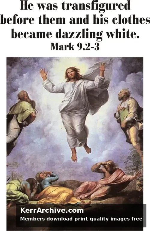 Year B Epiphany Transfiguration Sunday