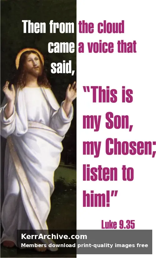 Year C Epiphany Transfiguration Sunday