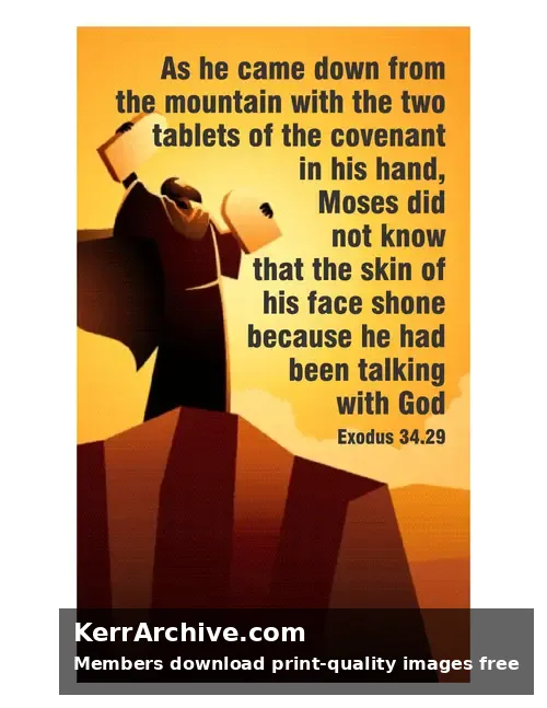 Transfiguration Sunday — Exodus 34:29