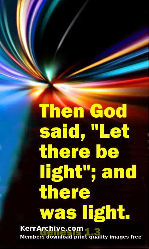 Trinity Sunday — Genesis 1:3