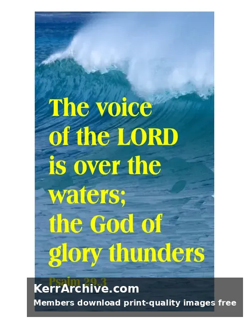 Trinity Sunday — Psalms 28:3