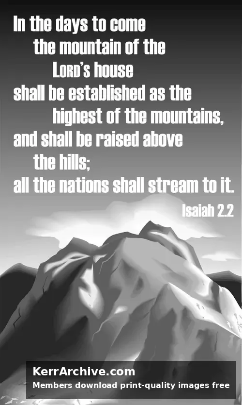 Year A Advent First Sunday (grayscale)