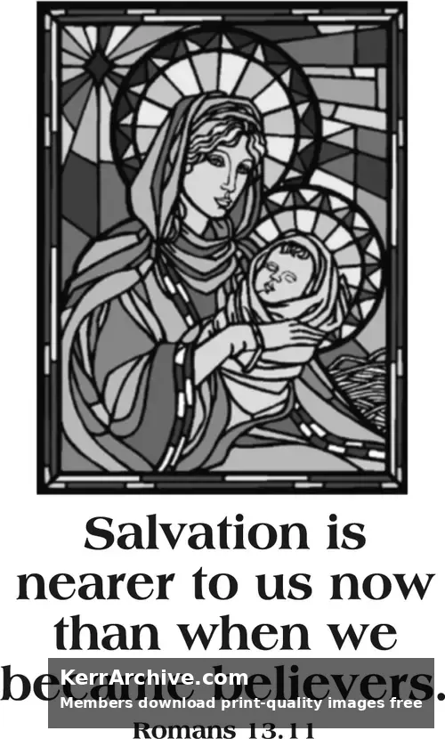 Year A Advent First Sunday (grayscale)