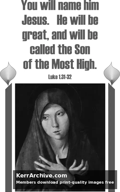 Year B Advent First Sunday (grayscale)