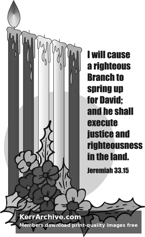 Year C Advent First Sunday (grayscale)