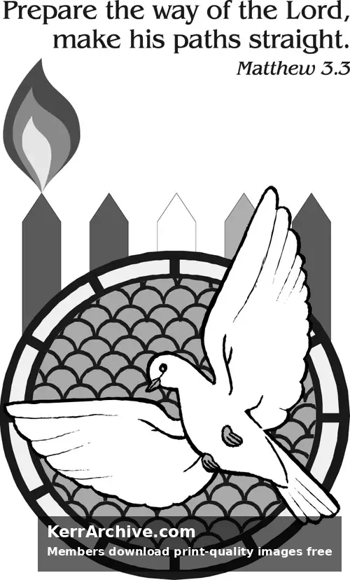 Year A Advent First Sunday (grayscale)